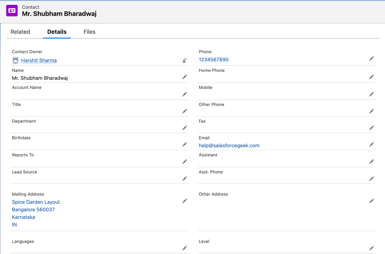 Contact for Salesforce with Jotform